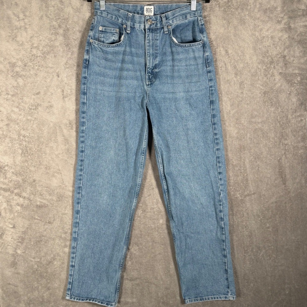 BDG Urban Outfitters High Rise Baggy Jeans Women's Size 29 Light Wash Denim‎ Y2K